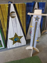 Load image into Gallery viewer, *CUSTOM* Scoring Stand with Double Cup Holders