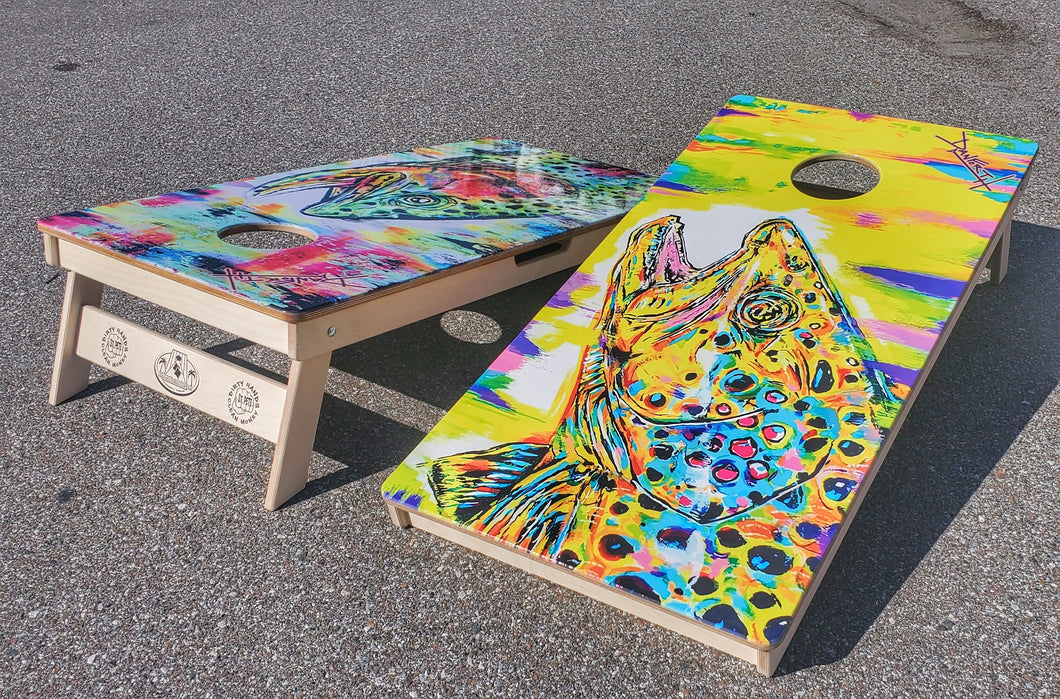 Brown Trout Danforth Edition Direct Print Boards