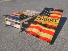 Load image into Gallery viewer, Officially Licensed "Moonshine Bandits" Direct Print Cornhole Boards