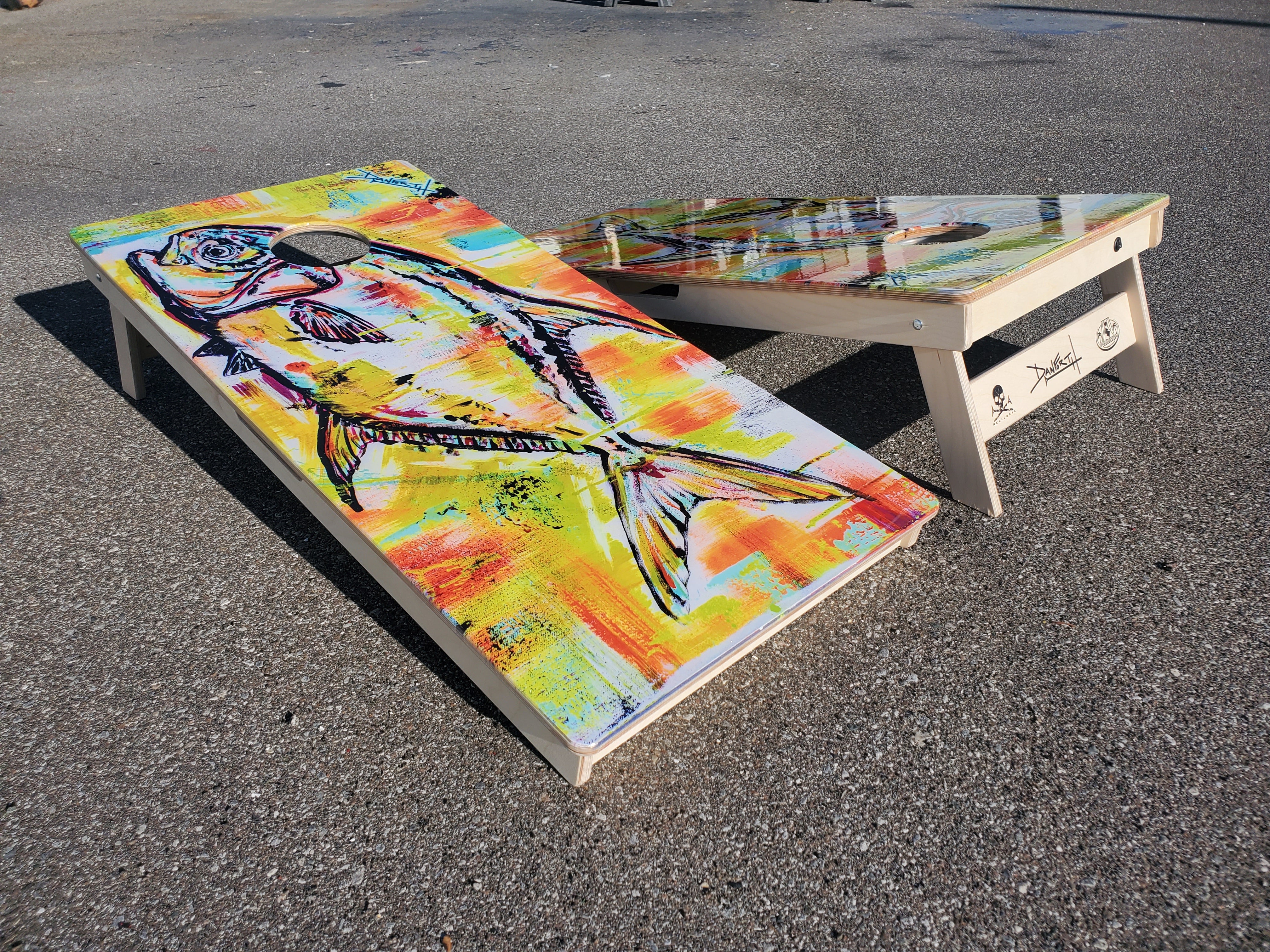 Permit Cornhole Boards by Danforth – St Pete Cornhole & UV Printing