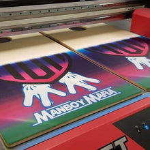 Load image into Gallery viewer, Exclusive Manboy Mafia Cornhole Boards Direct Print
