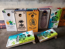 Load image into Gallery viewer, Custom 16″ by 32″ Mini Vacation Cornhole Boards
