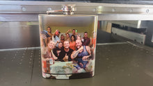 Load image into Gallery viewer, 7oz UV Printed Flask
