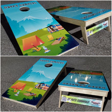 Load image into Gallery viewer, Happy Campers Cornhole Boards
