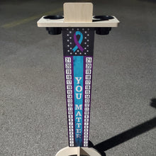 Load image into Gallery viewer, **CUSTOM**  Scoring Stand with Cup Holders
