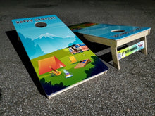 Load image into Gallery viewer, Happy Campers Cornhole Boards
